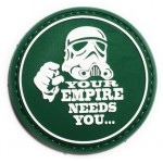 Нашивка PVC/ПВХ с велкро Штурмовик. Your empire needs you... Олива ZL00272